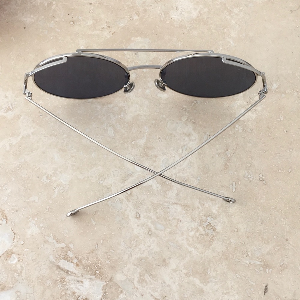 AVIATOR ROSE MIRRORED SUNNIES - Picture 3 of 4